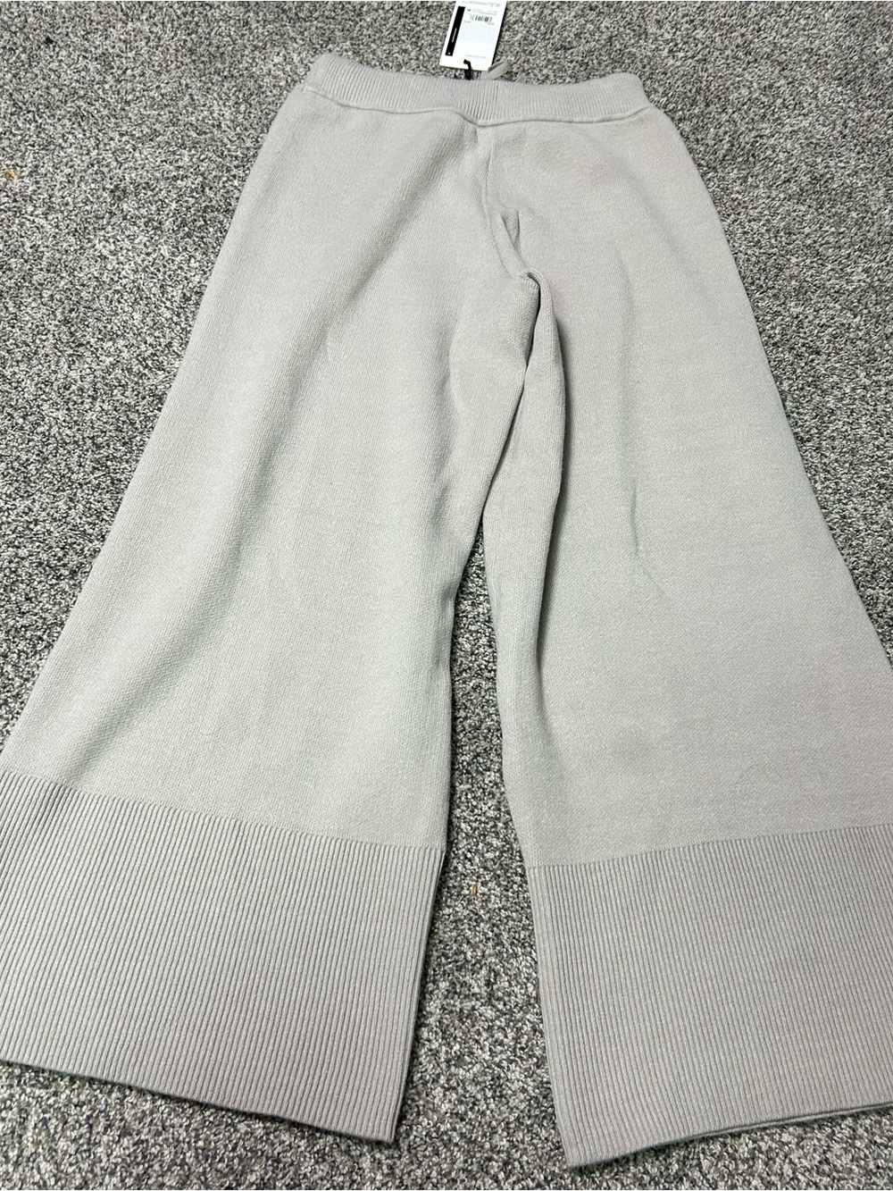 Calia Women's Sweater Wide Leg Pant Size M NWT Ash Purple Stretch Pull On - Picture 6 of 6